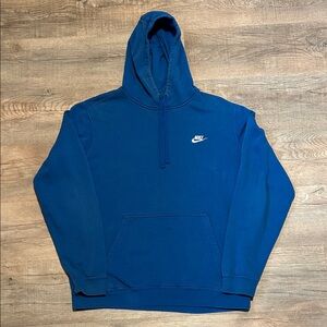 Nike Men's Blue Hoodie Pullover XL